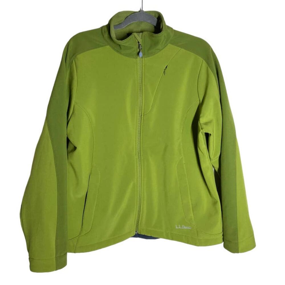 L.L. Bean Green Full Zip Jacket - XL